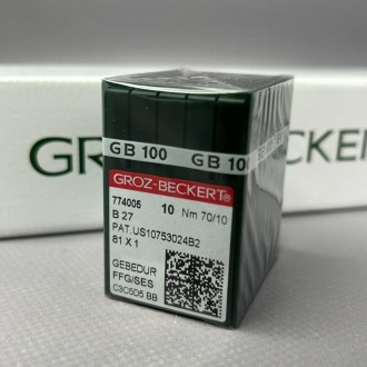 Голки для промислових оверлоків Groz Beckert В27 GEBEDUR №70. Одеса. фото 1 Голки для промислових оверлоків Groz Beckert В27 GEBEDUR №70. Одеса. фото 1