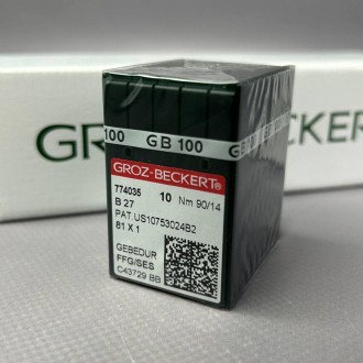 Голки для промислових оверлоків Groz Beckert В27 GEBEDUR №90. Одеса. фото 1 Голки для промислових оверлоків Groz Beckert В27 GEBEDUR №90. Одеса. фото 1