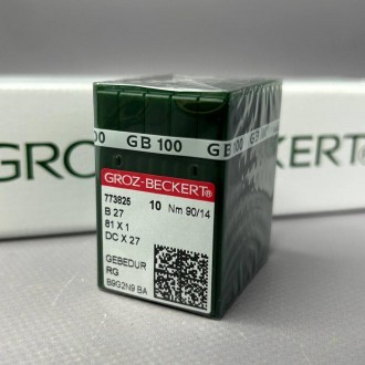 Голки для промислових оверлоків Groz Beckert В27 GEBEDUR №90-RG. Одеса. фото 1 Голки для промислових оверлоків Groz Beckert В27 GEBEDUR №90-RG. Одеса. фото 1