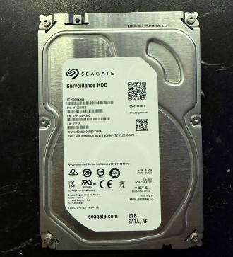 Хард Диск HDD Hard Disk Seagate Srveillance ST2000VX003 2 TB. Кременчуг. фото 1 Хард Диск HDD Hard Disk Seagate Srveillance ST2000VX003 2 TB. Кременчуг. фото 1
