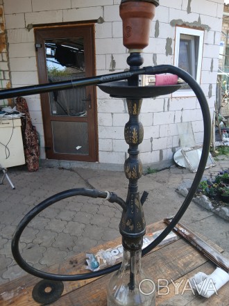 Продам кальян. Висота 80см, об'єм 1,5л. Комплектація на фото.