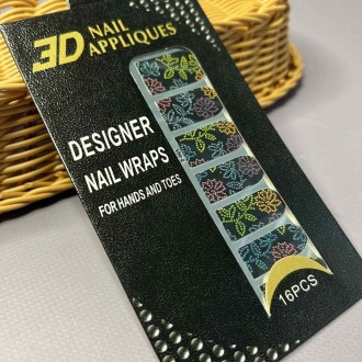 Наклейка для нігтів, 3D готовий манікюр (Z-065). Одеса. фото 1 Наклейка для нігтів, 3D готовий манікюр (Z-065). Одеса. фото 1