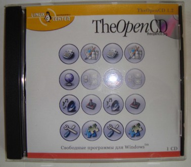CD disk for PC Компьютерный диск Самоучитель Linux centr TheOpenCD 1.2 Сборник. Полтава. фото 1 CD disk for PC Компьютерный диск Самоучитель Linux centr TheOpenCD 1.2 Сборник. Полтава. фото 1