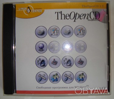 CD disk for PC Компьютерный диск Самоучитель Linux centr TheOpenCD 1.2 Сборник с. . фото 1