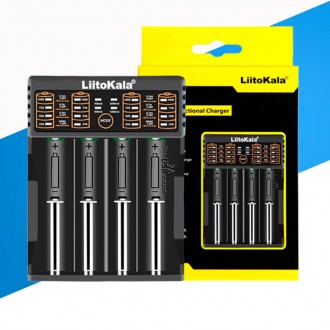 Зарядное устройство для LiitoKala Lii-402 black. Київ. фото 1 Зарядное устройство для LiitoKala Lii-402 black. Київ. фото 1