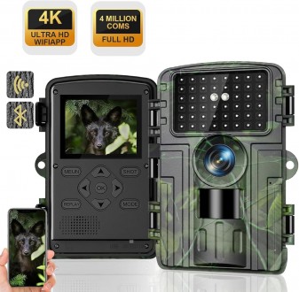 Камера для полювання 4K 60MP Full HD Wi-Fi з програмою для передачі даних на моб. Кропивницький. фото 1 Камера для полювання 4K 60MP Full HD Wi-Fi з програмою для передачі даних на моб. Кропивницький. фото 1