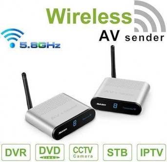 Бездротовий комплект MEASY AV530 для передачі та прийому аудіо- та відеосигналів. Кропивницький. фото 1 Бездротовий комплект MEASY AV530 для передачі та прийому аудіо- та відеосигналів. Кропивницький. фото 1