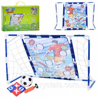 Детские футбольные ворота с мишенью 2 в 1 1390. Одесса. фото 1