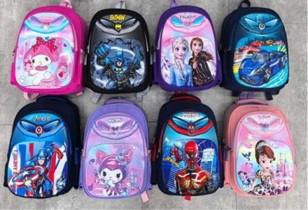 Рюкзак C 72878 (40) розмір: 24х10х32 см, 1 відділення, 3 кишені, на блискавці, пластикові вставки, в пакеті, ВИДАЄТЬСЯ МІКС ВИДІ. Одеса. фото 1