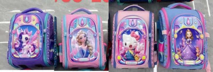 Рюкзак C 72904 (120) розмір: 28х16х35 см, 2 відділення, 2 кишені, на блискавці, розкладна конструкція, регульовані лямки, пласти. Одеса. фото 1