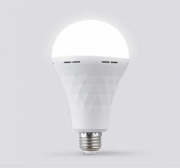 Світлодіодна лампа C 72053 (100) 20 W, з цоколем, холодне світло, працює від мережі та від вбудованого акумулятора, в коробці. Одеса. фото 1 Світлодіодна лампа C 72053 (100) 20 W, з цоколем, холодне світло, працює від мережі та від вбудованого акумулятора, в коробці. Одеса. фото 1