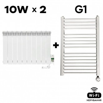 Система опалення для 1-кімнатної квартири ELECTRO MULTI SET 32 (2.5 кВт) WI-FI. Харків. фото 1 Система опалення для 1-кімнатної квартири ELECTRO MULTI SET 32 (2.5 кВт) WI-FI. Харків. фото 1