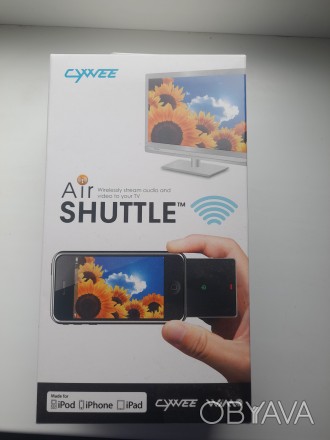 Пристрій CYWEE Air SHUTTLE призначений для бездротової передачі аудіо та відео
