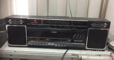 Магнитола SHARP WF-340E хорошее рабочее состояние. . фото 1