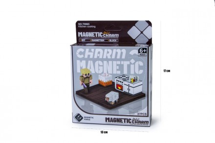 Коструктор магнітний Charm Magnetic 27 деталей 9965 9965 ish. Харьков. фото 1 Коструктор магнітний Charm Magnetic 27 деталей 9965 9965 ish. Харьков. фото 1