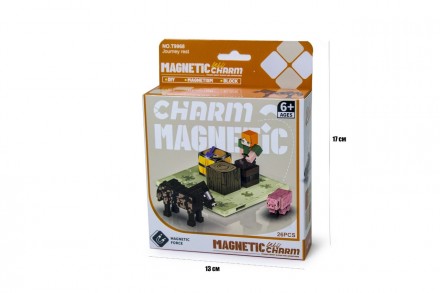 Коструктор магнітний Charm Magnetic 26 деталей 9968 9968 ish. Харьков. фото 1 Коструктор магнітний Charm Magnetic 26 деталей 9968 9968 ish. Харьков. фото 1