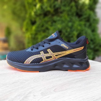 ASICS чорні з оранжевим. Київ. фото 1 ASICS чорні з оранжевим. Київ. фото 1