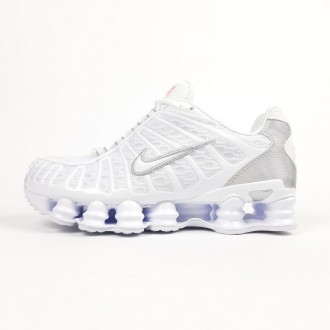 Nike Shox TL White Metallic білі. Київ. фото 1 Nike Shox TL White Metallic білі. Київ. фото 1