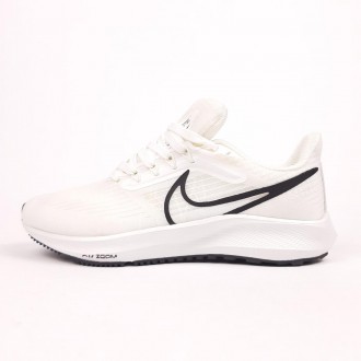 Nike Air Zoom Pegasus 39 білі з чорним. Київ. фото 1 Nike Air Zoom Pegasus 39 білі з чорним. Київ. фото 1