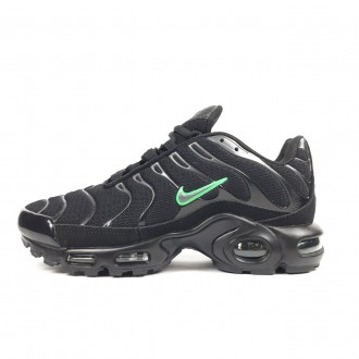 Nike Air MAX TN AIR чорні з салатовим. Київ. фото 1 Nike Air MAX TN AIR чорні з салатовим. Київ. фото 1