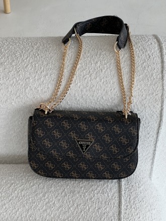 Guess кросс-боді ECO ELEMENTS коричневий. Київ. фото 1 Guess кросс-боді ECO ELEMENTS коричневий. Київ. фото 1
