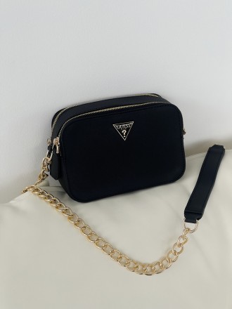 Guess кросс-боді чорний класичний. Київ. фото 1 Guess кросс-боді чорний класичний. Київ. фото 1