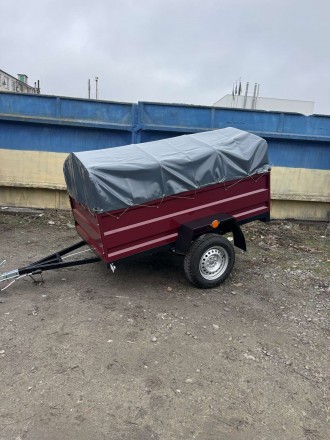 Новий причіп 170х130х40 (Дніпро-170), великий вибіо причепів. Перечин. фото 1