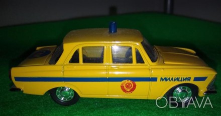 Игрушка Модель 1 : 43 Москвич 412 ГАИ СССР