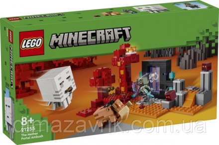 Конструктор Lego 21255 "Засада возле портала в Нижний мир" Майнкрафт Minecraft 3. Харьков. фото 1 Конструктор Lego 21255 "Засада возле портала в Нижний мир" Майнкрафт Minecraft 3. Харьков. фото 1