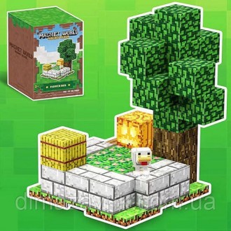 Конструктор магнитный T9902 H Minecraft Майнкрафт Дерево, курица, блоки, с магни. Харьков. фото 1 Конструктор магнитный T9902 H Minecraft Майнкрафт Дерево, курица, блоки, с магни. Харьков. фото 1