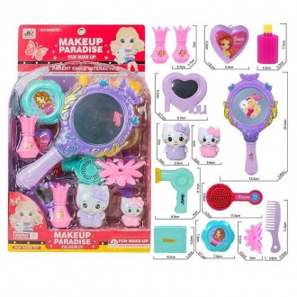 Набір прикрас 9941 (48/2) люстерко на батарейках, мелодія, підсвічування, на лис. Харків. фото 1