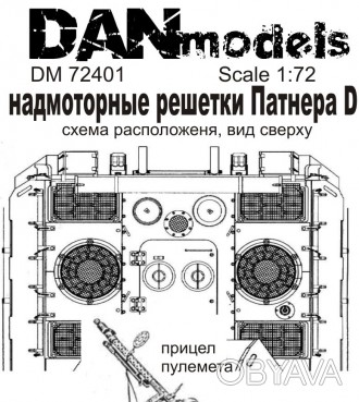 Надмоторные решетки Пантера Д ish