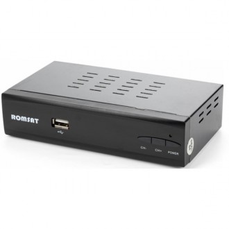 Тюнер DVB-T2 Romsat T7070HD (Код товару:39388). Харків. фото 1 Тюнер DVB-T2 Romsat T7070HD (Код товару:39388). Харків. фото 1