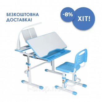 Комплект детской мебели Cubby Botero Blue парта и стул-трансформеры. Васильков. фото 1 Комплект детской мебели Cubby Botero Blue парта и стул-трансформеры. Васильков. фото 1
