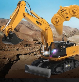 HUINA 1510 RC экскаватор металлический грузовик для детей инженерная игрушечная . Киев. фото 1 HUINA 1510 RC экскаватор металлический грузовик для детей инженерная игрушечная . Киев. фото 1