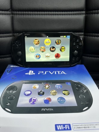 SONY PlayStation PS Vita Slim 2006 Black WIFI прошитая, флешка 128 ГБ, более 34. Киев. фото 1 SONY PlayStation PS Vita Slim 2006 Black WIFI прошитая, флешка 128 ГБ, более 34. Киев. фото 1