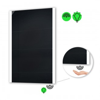 Прямоугольное зеркало с LED подсветкой 60 на 70 см, с ИК включателем, модель Bla. Днепр. фото 1 Прямоугольное зеркало с LED подсветкой 60 на 70 см, с ИК включателем, модель Bla. Днепр. фото 1