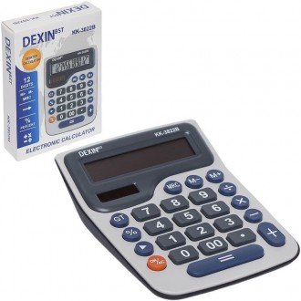 Калькулятор KK-3822B 14х11х3,5см KK-3822B(119376) ish. Харків. фото 1 Калькулятор KK-3822B 14х11х3,5см KK-3822B(119376) ish. Харків. фото 1