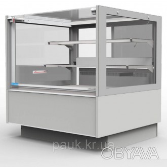 Холодильна кондитерська вітрина GRACIA D К 1,88(0…+8), фронтальне підйомне скло 