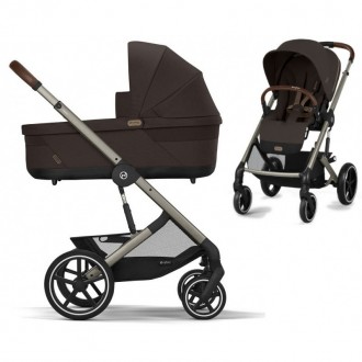 Коляска Cybex Balios S Lux Taupe 2 в 1 Chocolate Brown. Киев. фото 1 Коляска Cybex Balios S Lux Taupe 2 в 1 Chocolate Brown. Киев. фото 1