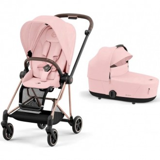 Cybex Mios 4.0 коляска 2 в 1 Peach Pink шасі Rose gold. Киев. фото 1 Cybex Mios 4.0 коляска 2 в 1 Peach Pink шасі Rose gold. Киев. фото 1