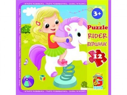 Пазли G-Toys Дитячий майданчик LX01 12 деталей. Київ. фото 1 Пазли G-Toys Дитячий майданчик LX01 12 деталей. Київ. фото 1