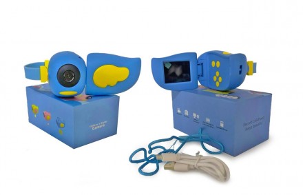 Детская видеокамера Smart Kids Video Camera A100 голубая. Одесса. фото 1 Детская видеокамера Smart Kids Video Camera A100 голубая. Одесса. фото 1