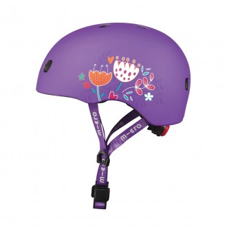 Защитный шлем Micro - Фиолетовый с цветами (48–53 cm, S) AC2137BX ish. Харьков. фото 1 Защитный шлем Micro - Фиолетовый с цветами (48–53 cm, S) AC2137BX ish. Харьков. фото 1