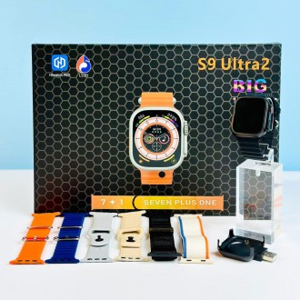 Smart Watch S9 Ultra 2 набор 7в1 Megabox 45мм. Ровно. фото 1 Smart Watch S9 Ultra 2 набор 7в1 Megabox 45мм. Ровно. фото 1