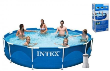 Intex Басейн каркасний 28212 NP (1) фільтр/насос мережа 220-240 В, 366х76см, 650. Харьков. фото 1 Intex Басейн каркасний 28212 NP (1) фільтр/насос мережа 220-240 В, 366х76см, 650. Харьков. фото 1