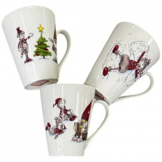 Чашка новогодняя "Christmas holidays" 360мл R34407 ish. Харьков. фото 1 Чашка новогодняя "Christmas holidays" 360мл R34407 ish. Харьков. фото 1