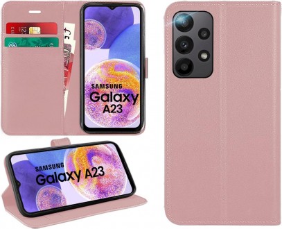 Чохол-книжка для Samsung Galaxy A23 5G (Rose) — стильний захист і зручність. Одеса. фото 1 Чохол-книжка для Samsung Galaxy A23 5G (Rose) — стильний захист і зручність. Одеса. фото 1