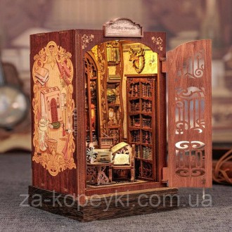 Бук Нук Спогади про книжкову крамницю Інтер'єрний конструктор Bookshop Memories Book Nook SD-01. Верхньодніпровськ. фото 1 Бук Нук Спогади про книжкову крамницю Інтер'єрний конструктор Bookshop Memories Book Nook SD-01. Верхньодніпровськ. фото 1