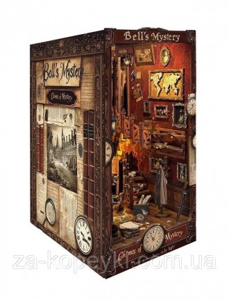Бук Нук Таємниці Белла Інтер'єрний конструктор Bell's Mystery DIY Book Nook Kit SQ-42. Верхньодніпровськ. фото 1 Бук Нук Таємниці Белла Інтер'єрний конструктор Bell's Mystery DIY Book Nook Kit SQ-42. Верхньодніпровськ. фото 1